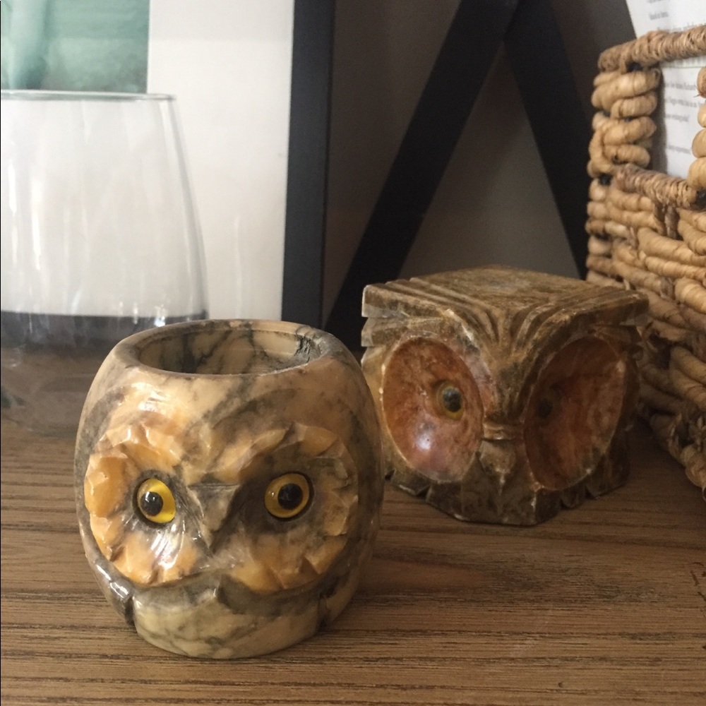 Pair of Owls Vintage